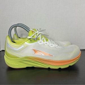 Altra Rivera 3 Shoes Womens 7.5 White Lime Orange Daily Road Running Trainer